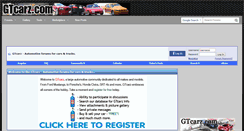 Desktop Screenshot of gtcarz.com